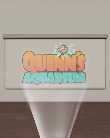 Quinn's Aquarium Advanced Screening Badge