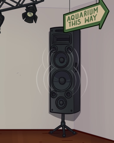 Quinn's Aquarium Loud And Clear Badge