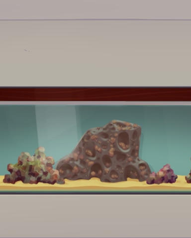 Quinn's Aquarium Rock In A Hard Place Badge