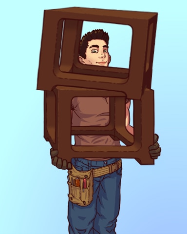 Stands By Your Man Badge - Quinn's Aquarium