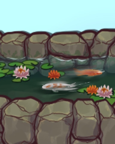 Quinn's Aquarium Go For The Goldfish Badge