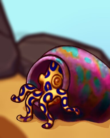 Quinn's Aquarium Felt Cute, Might Hide in a Jar Badge