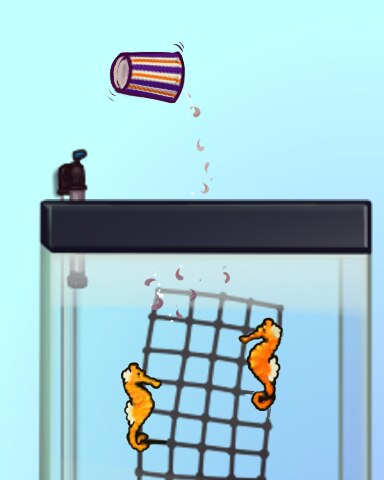 Quinn's Aquarium Chowtime! Badge