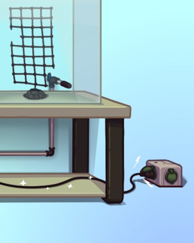 Quinn's Aquarium A Shocking Development Badge