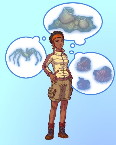 Quinn's Aquarium Icy Apparitions Badge