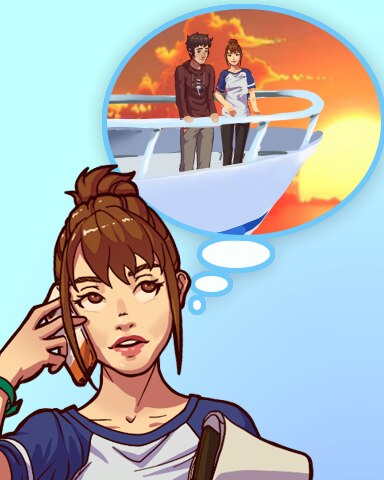 Quinn's Aquarium Dream On Badge