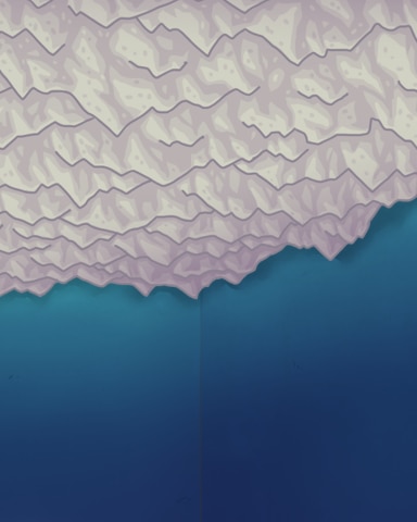 Ice Above, Cold Below Badge