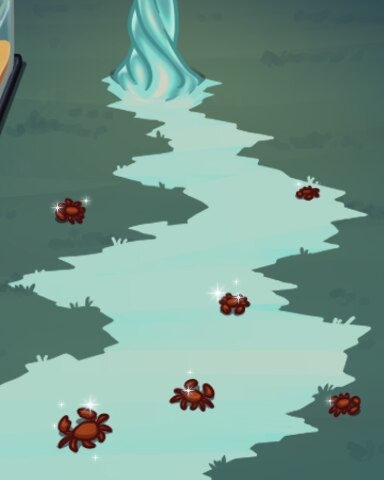 Quinn's Aquarium Cold Crabs Badge