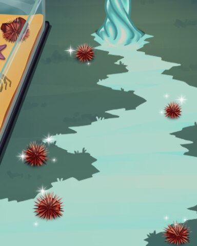 Quinn's Aquarium Prickly Path Badge