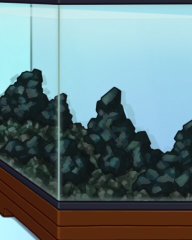 Quinn's Aquarium Rock Bottom Badge