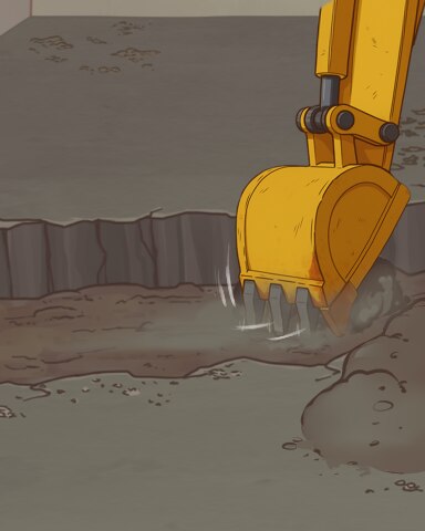 Quinn's Aquarium Excavation Sensation Badge