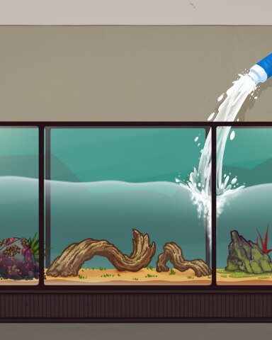 Quinn's Aquarium Get Your Fill Badge