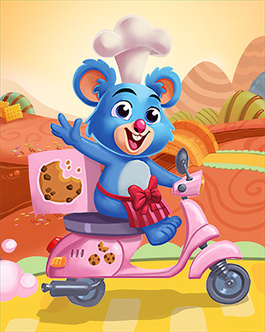 Cookie Connect Koala-ty Scooter Badge