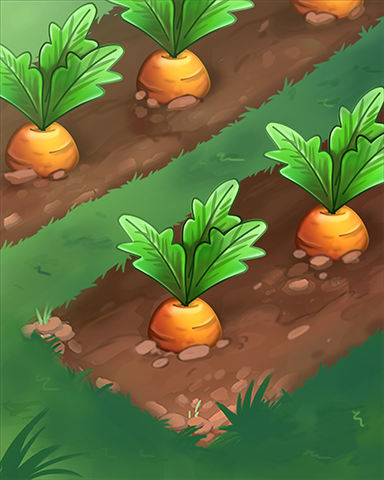 Word Whomp HD Carrot Harvest Badge