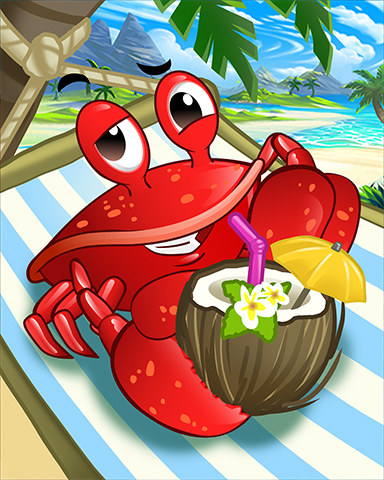 Crossword Cove HD Crosswords and Coconuts Badge