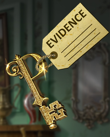 Pogo Claire Hart: Secret in the Shadows Key of Secrets Badge