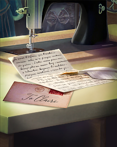 Pogo Claire Hart Classic Curious Note Badge