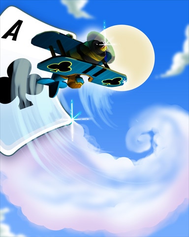 Looping Jet Badge - Aces Up! HD