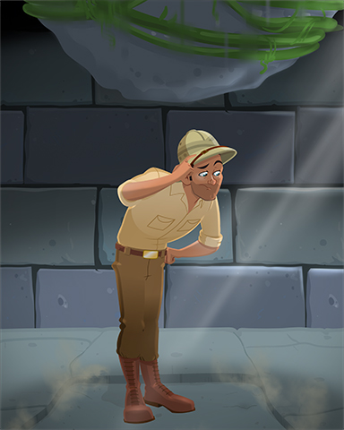 Tri-Peaks Solitaire HD Don't Look Up Badge