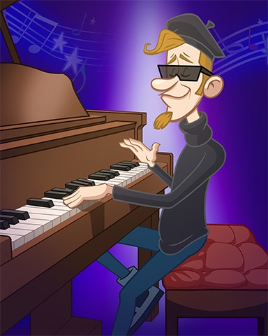Pogo Canasta HD Beatnick Piano Badge
