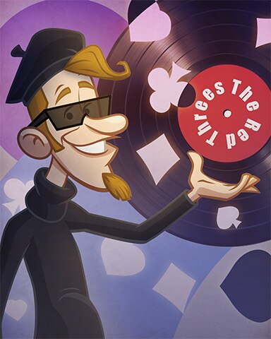 Canasta HD Beatnick Vinyl Badge