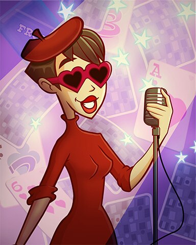 Pogo Canasta HD Ruby Singing Badge