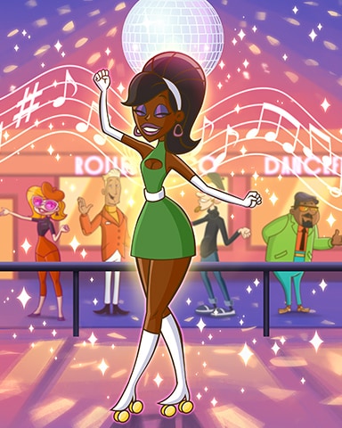 Canasta HD Beverly Roller Skating Badge