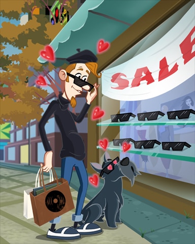 Hep Shoppers Badge - Canasta HD