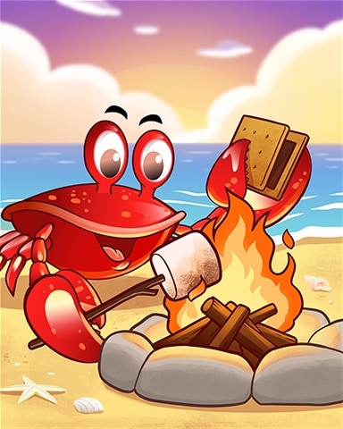 Crossword Cove HD Capn Pinchers Campfire Badge