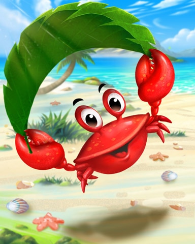 Crossword Cove HD Palm Parachute Badge