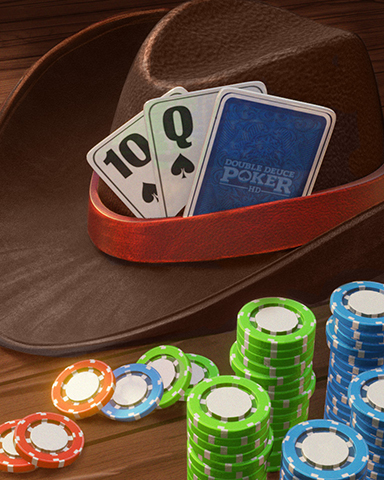 Double Deuce Poker HD Poker Attire Badge