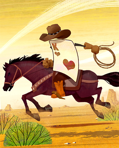 Double Deuce Poker HD King of the Plains Badge