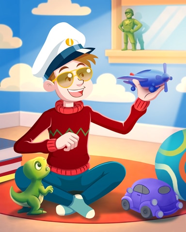 Pogo First Class Solitaire HD Captain's First Mission Badge