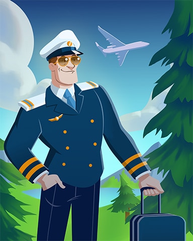 Pogo First Class Solitaire HD King of Clubs Vacation Badge