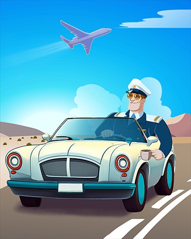 Morning Commute Badge - First Class Solitaire HD