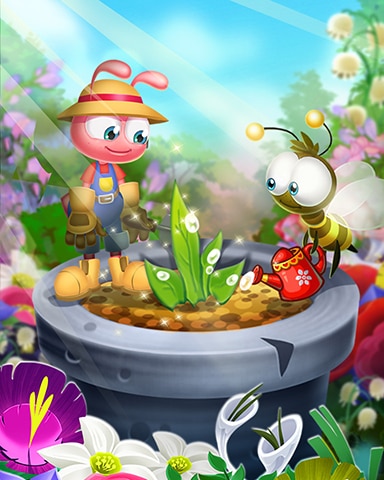 Garden Blast Cultivating Buds Badge