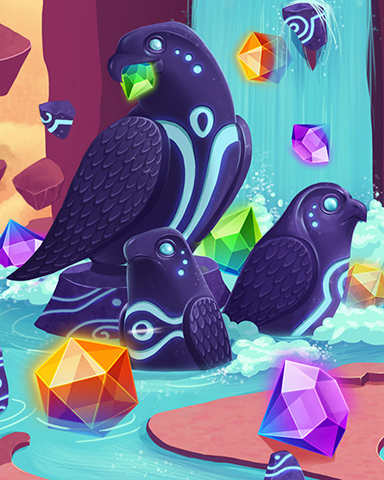 Flock of Jewels Badge - Jewel Academy