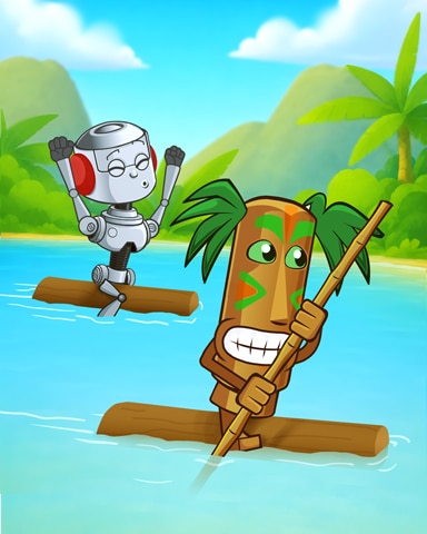 Pogo Jungle Gin HD River Run Badge