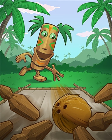 Coconut Bowler Badge - Jungle Gin HD