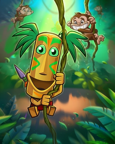 Monkey Swing Badge - Jungle Gin HD