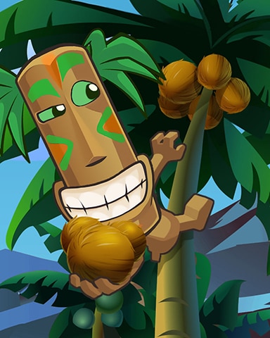 Jungle Gin HD Coconut Collector Badge