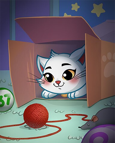 Lucky Cat Bingo Penny Playing Badge