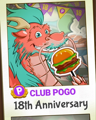 Drake Photo Booth Badge - Mahjong Garden HD