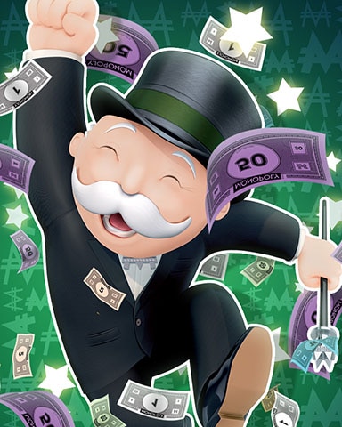 MONOPOLY Sudoku Powerful Payday Badge