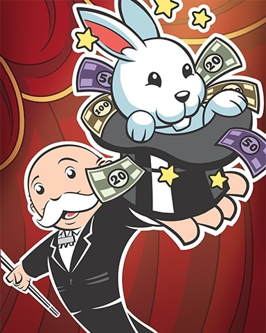 MONOPOLY Sudoku Money Magic Badge