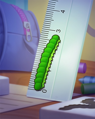 Pogo Mahjong Safari HD Three Inch Worm Badge