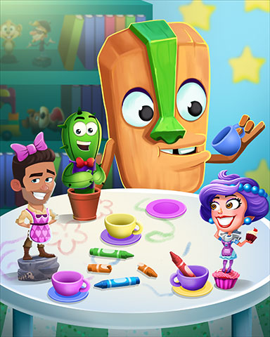 Pogo Addiction Solitaire HD Pogo Tea Party Badge