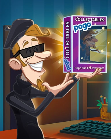 Pogo Addiction Solitaire HD Beatnick's Buddy Badge