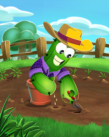 Poppit! Bingo Gardening Spike Badge