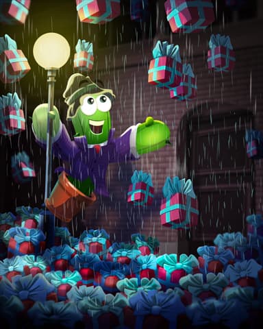 Raining Prizes Badge - Poppit! Bingo